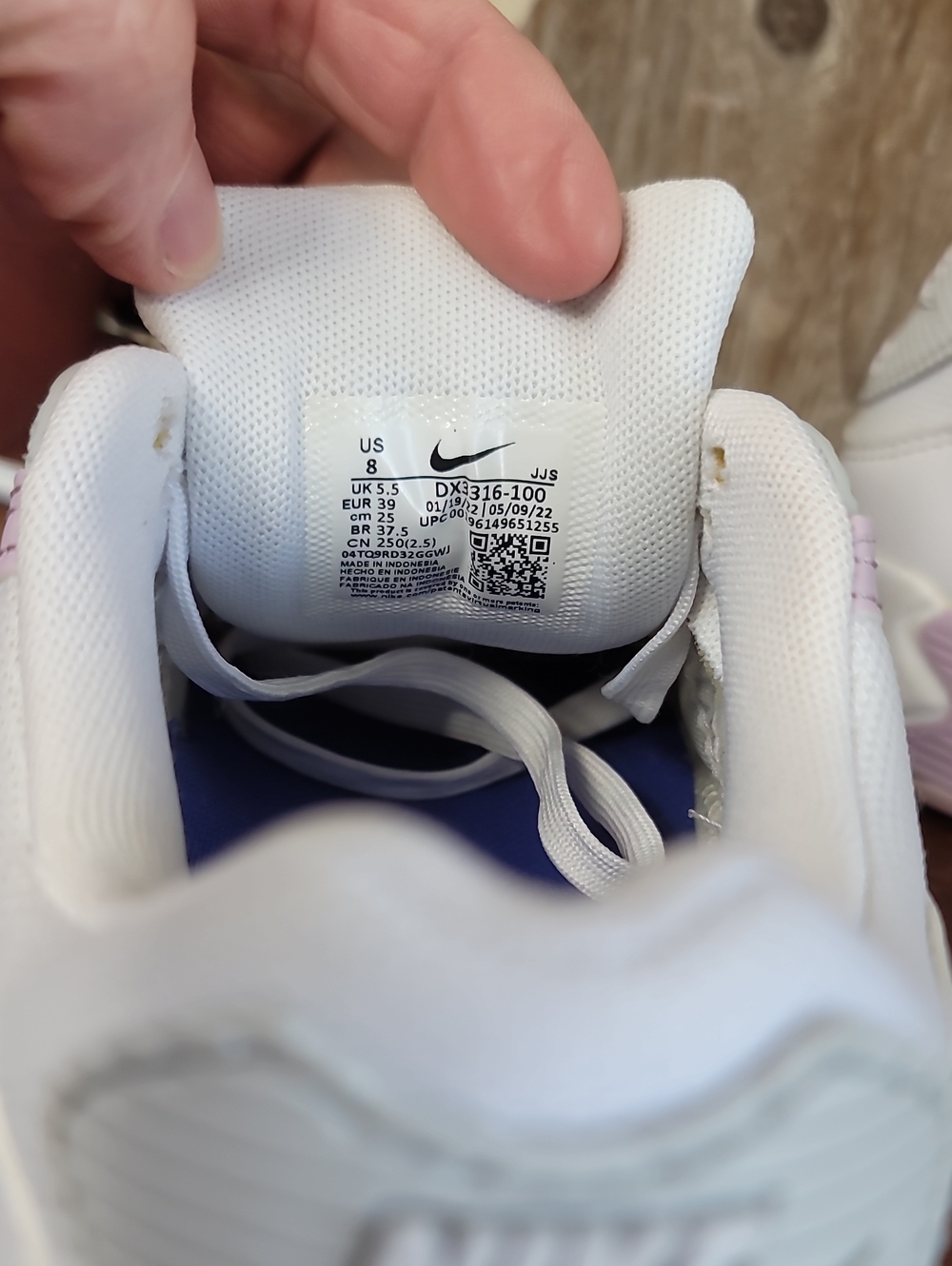 🔥🔥 Nike Wmns Air Max 90 'White Doll' Wmns 8 Great Condition Fast Shipping - Picture 14 of 15